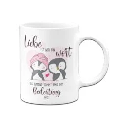 Pinguin Tasse - Liebe Ist Nur Wort 10 Pinguin Tasse - Liebe Ist Nur Wort -Geschenke Tassen Store bild tasse Liebe ist nur ein Wort02 158927