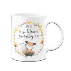Tasse - Man Ist Nie Zu Klein, Um Großartig Zu Sein. -Geschenke Tassen Store bild tasse Man ist nie zu klein um grossartig zu sein01 852881