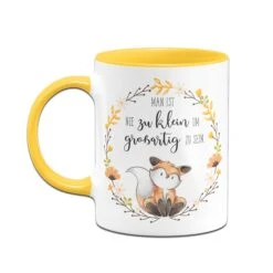 Tasse - Man Ist Nie Zu Klein, Um Großartig Zu Sein. -Geschenke Tassen Store bild tasse Man ist nie zu klein um grossartig zu sein02 531888