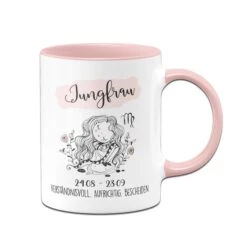 Tasse - Sternzeichen In Rosa -Geschenke Tassen Store bild tasse Sternzeichen01 999992