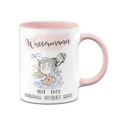 Tasse - Sternzeichen In Rosa -Geschenke Tassen Store bild tasse Sternzeichen08 375389