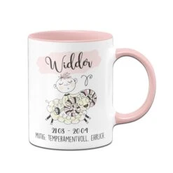 Tasse - Sternzeichen In Rosa