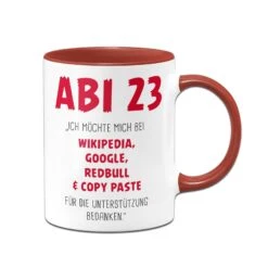 Tasse - Abi Ich Möchte Mich Bedanken -Geschenke Tassen Store bild tasse abi 23 ich mochte mich bedanken 149676