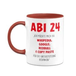 Tasse - Abi Ich Möchte Mich Bedanken -Geschenke Tassen Store bild tasse abi ich mochte mich bedanken 159892