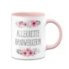 Tasse - Allerbeste Handwerkerin - Blumig -Geschenke Tassen Store bild tasse allerbeste Handwerkerin geschenk 0 531755