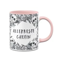 Tasse - Allerbeste Chefin - Skull Statement -Geschenke Tassen Store bild tasse allerbeste chefin skull statement 344156