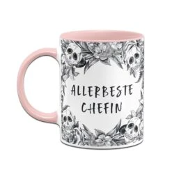 Tasse - Allerbeste Chefin - Skull Statement -Geschenke Tassen Store bild tasse allerbeste chefin skull statement 438037