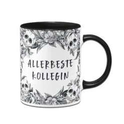 Tasse - Allerbeste Kollegin - Skull Statement