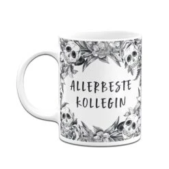 Tasse - Allerbeste Kollegin - Skull Statement -Geschenke Tassen Store bild tasse allerbeste kollegin skull statement 732673