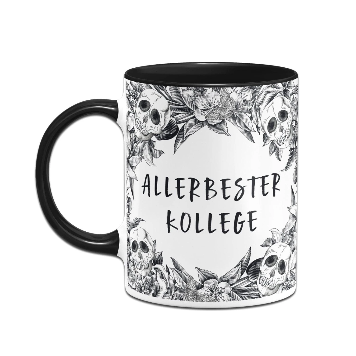 Tasse - Allerbester Kollege - Skull Statement 4 Tasse - Allerbester Kollege - Skull Statement – Bild 2