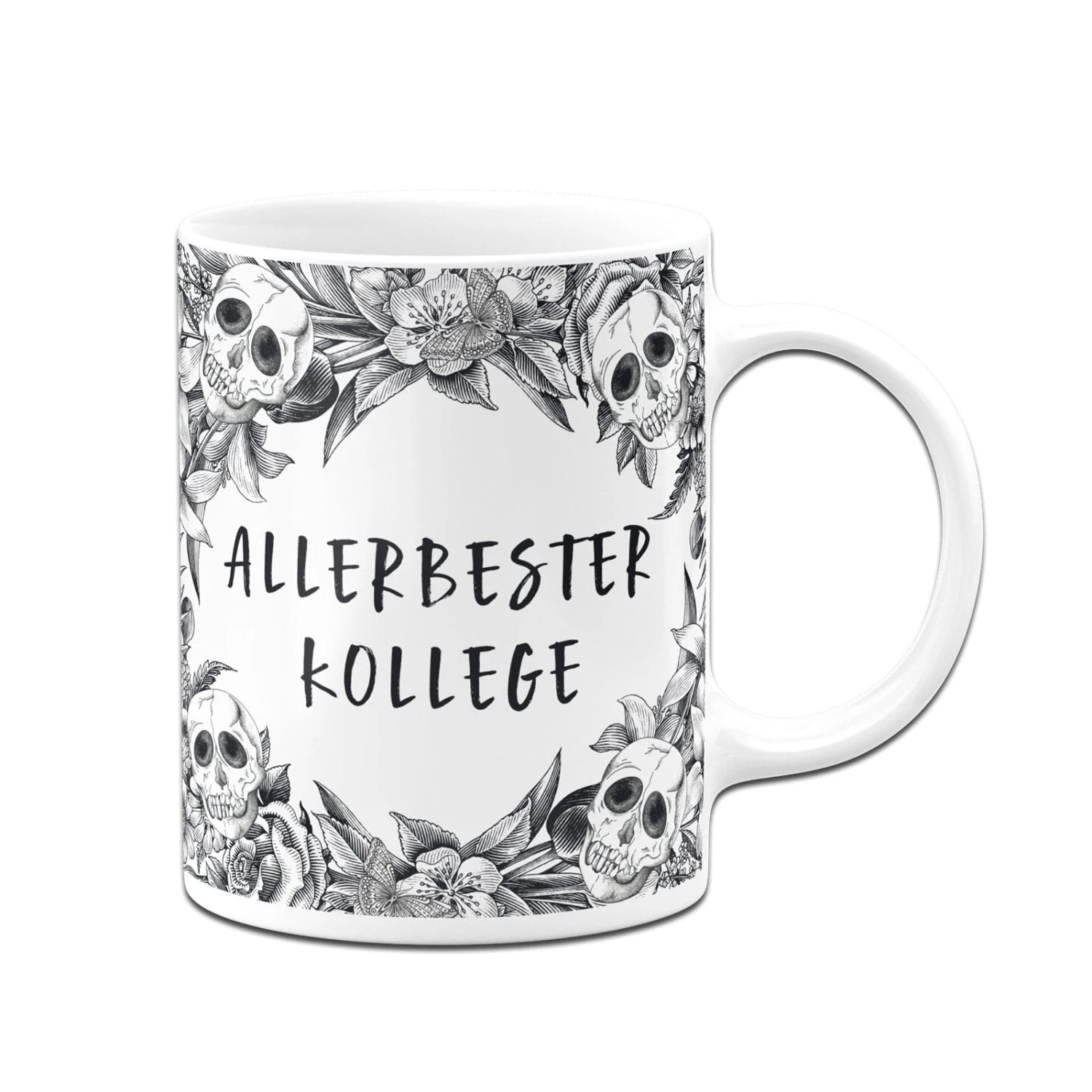 Tasse - Allerbester Kollege - Skull Statement 5 Tasse - Allerbester Kollege - Skull Statement – Bild 3