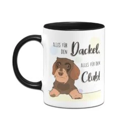 Tasse - Alles Für Den Dackel, Alles Für Den Club! -Geschenke Tassen Store bild tasse alles fuer den dackel alles fuer den club 2 763002