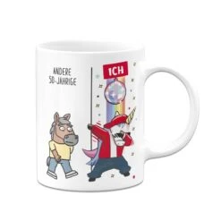 Tasse - Andere - Geburtstagszahl - Jährige Vs. Ich (Einhorn, Mann) -Geschenke Tassen Store bild tasse andere geburtstagszahl jahrige vs ich einhorn mann 569994