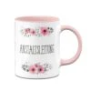 Tasse - Anstaltsleitung - Blumig -Geschenke Tassen Store bild tasse anstaltsleitung blumig 730345