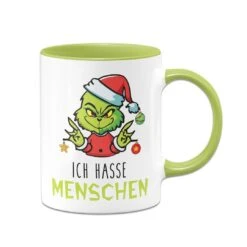 Tasse - Baby Grinch - Ich Hasse Menschen 13 Tasse - Baby Grinch - Ich Hasse Menschen -Geschenke Tassen Store bild tasse baby grinch ich hasse menschen 405606