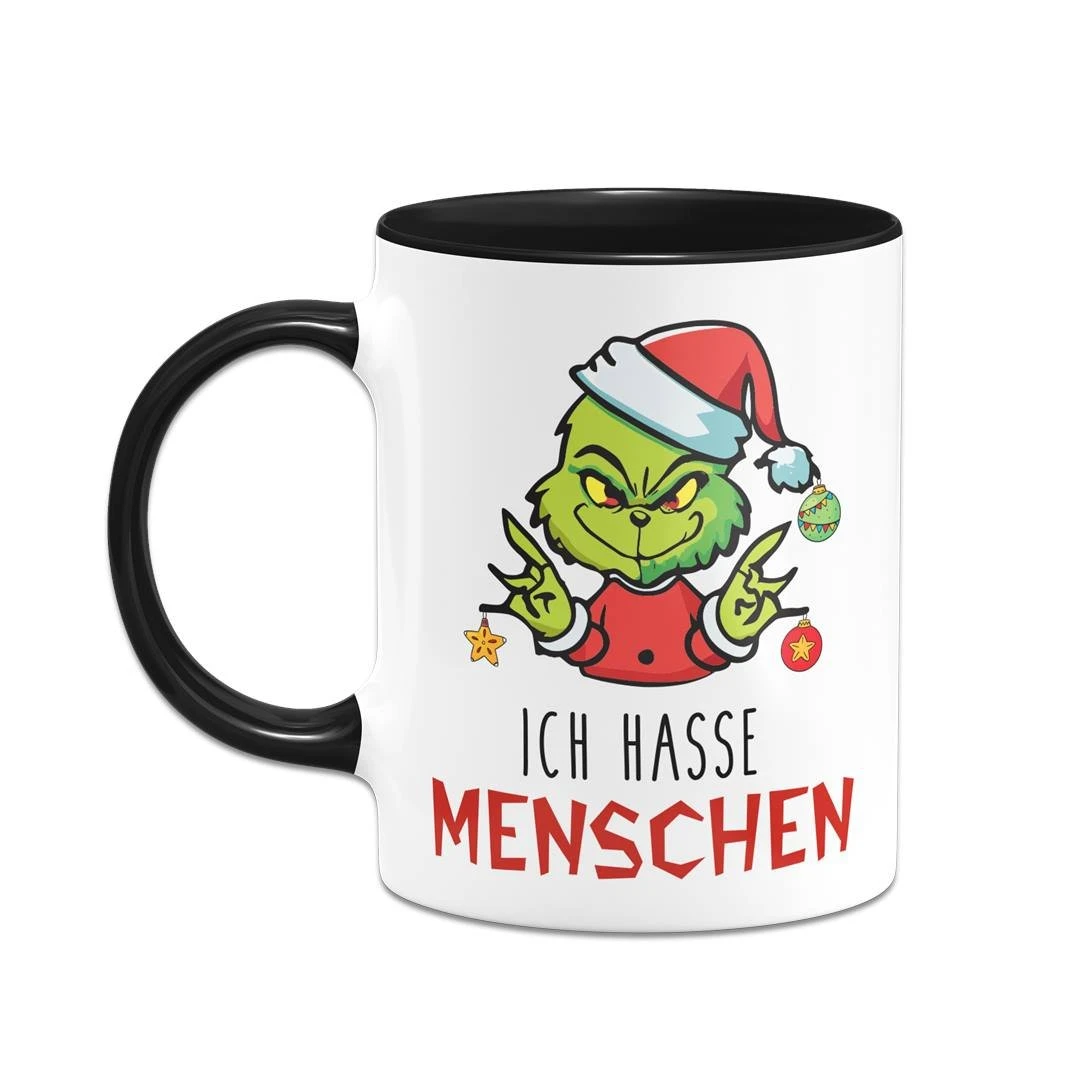 Tasse - Baby Grinch - Ich Hasse Menschen 4 Tasse - Baby Grinch - Ich Hasse Menschen – Bild 2