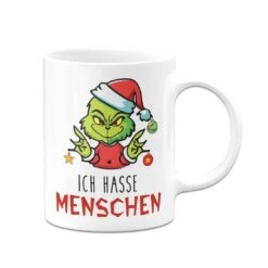 Tasse - Baby Grinch - Ich Hasse Menschen 17 Tasse - Baby Grinch - Ich Hasse Menschen -Geschenke Tassen Store bild tasse baby grinch ich hasse menschen 774459