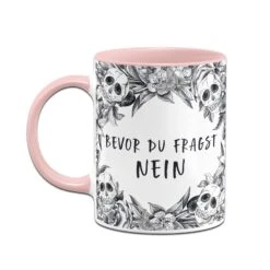 Tasse - Bevor Du Fragst Nein - Skull Statement 14 Tasse - Bevor Du Fragst Nein - Skull Statement -Geschenke Tassen Store bild tasse bevor du fragst nein skull statement 305796
