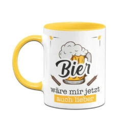 Tasse - Bier Wäre Mir Jetzt Auch Lieber -Geschenke Tassen Store bild tasse bier ware mir jetzt auch lieber 876882