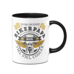 Motorrad Tasse - Ich Bin Ein Echter Biker Papa