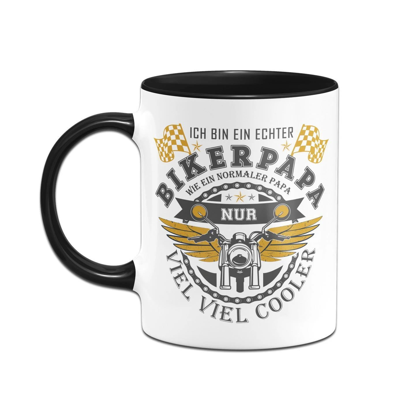 Motorrad Tasse - Ich Bin Ein Echter Biker Papa 4 Motorrad Tasse - Ich Bin Ein Echter Biker Papa – Bild 2