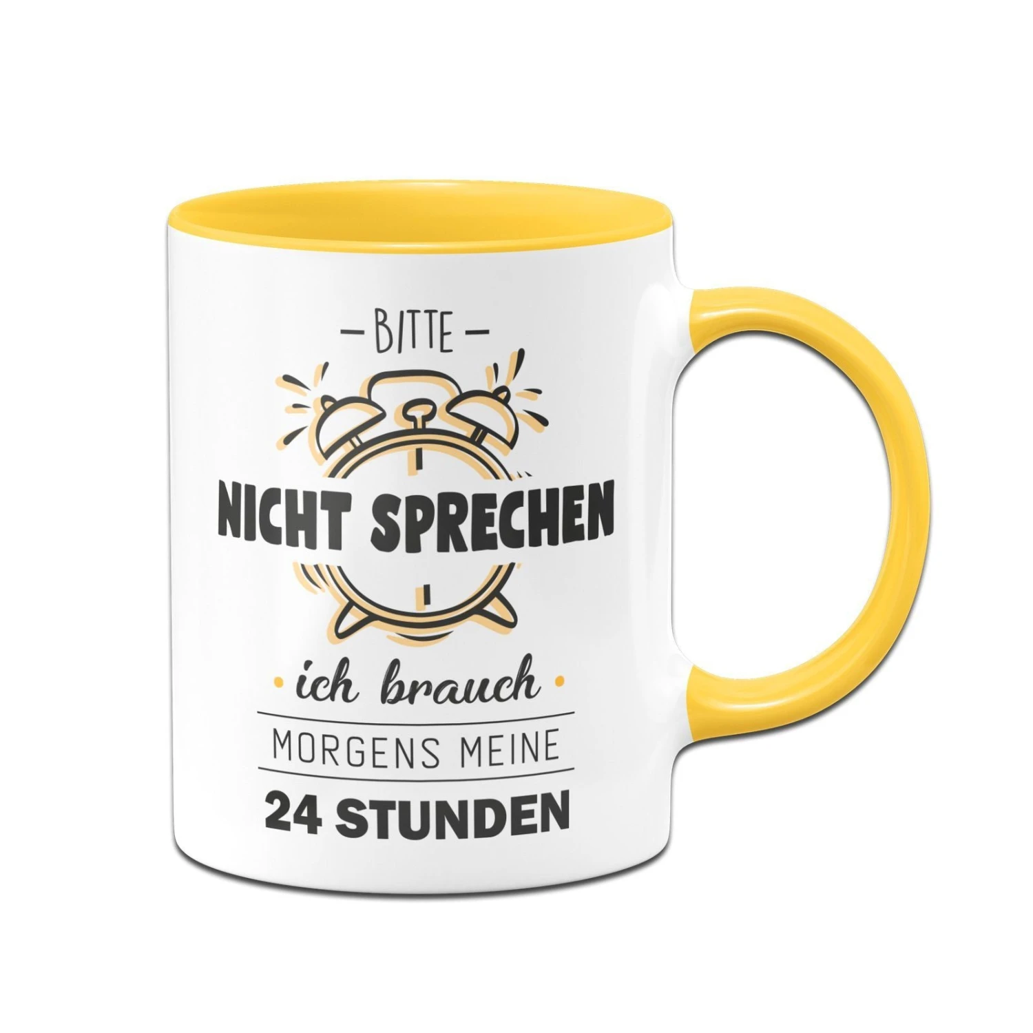 Tasse - Bitte Nicht Sprechen Ich Brauche Morgens Meine 24 Stunden 7 Tasse - Bitte Nicht Sprechen Ich Brauche Morgens Meine 24 Stunden – Bild 5