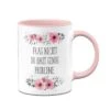 Tasse - Frag Nicht! Du Hast Genug Probleme. - Blumig -Geschenke Tassen Store bild tasse blumig frag nicht genug probleme1 414988