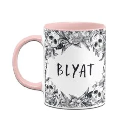 Tasse - Blyat - Skull Statement -Geschenke Tassen Store bild tasse blyat skull statement 330940