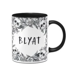 Tasse - Blyat - Skull Statement