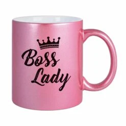 Tasse - Boss Lady - Metallictasse