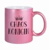 Tasse - Chaos Königin - Metallictasse -Geschenke Tassen Store bild tasse chaos konigin metallictasse 201417