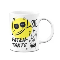 Tasse - Coolste Patentante -Geschenke Tassen Store bild tasse coolste patentante 678080