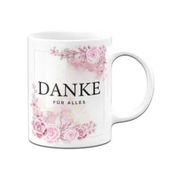 Tasse - Danke Für Alles - Blumen Aquarell 13 Tasse - Danke Für Alles - Blumen Aquarell -Geschenke Tassen Store bild tasse danke fur alles blumen aquarell 642309