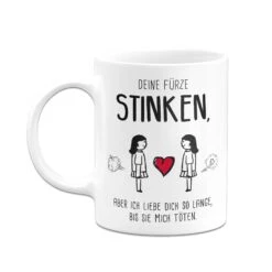 Tasse - Deine Fürze Stinken, Aber Ich Liebe Dich (Mann-Mann/Frau-Frau) -Geschenke Tassen Store bild tasse deine furze stinken aber ich liebe dich mann mannfrau frau 557516
