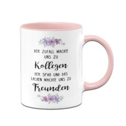 Tasse - Der Zufall Machte Uns Zu Kollegen (Blümchen)