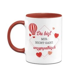 Tasse - Du Bist Mir Nicht Ganz Unsympathisch -Geschenke Tassen Store bild tasse du bist mir nicht ganz unsympathisch 988984