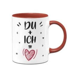 Tasse - Du + Ich = Liebe