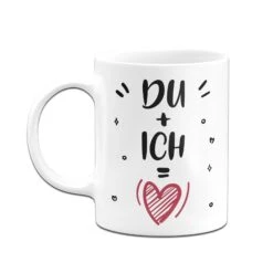 Tasse - Du + Ich = Liebe -Geschenke Tassen Store bild tasse du ich liebe 706558