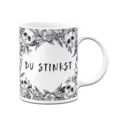 Tasse - Du Stinkst - Skull Statement -Geschenke Tassen Store bild tasse du stinkst skull statement 758781