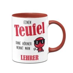 Tasse - Einen Teufel Ohne Hörner Nennt Man Lehrer -Geschenke Tassen Store bild tasse einen teufel ohne horner nennt man lehrer 998452