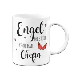 Tasse - Engel Ohne Flügel Nennt Man Chefin -Geschenke Tassen Store bild tasse engel ohne flugel nennt man chefin 180037