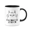 Tasse - Erkenne Die Zeichen (Katze Mit Mittelfinger) -Geschenke Tassen Store bild tasse erkenne die zeichen katze mit mittelfinger 629433