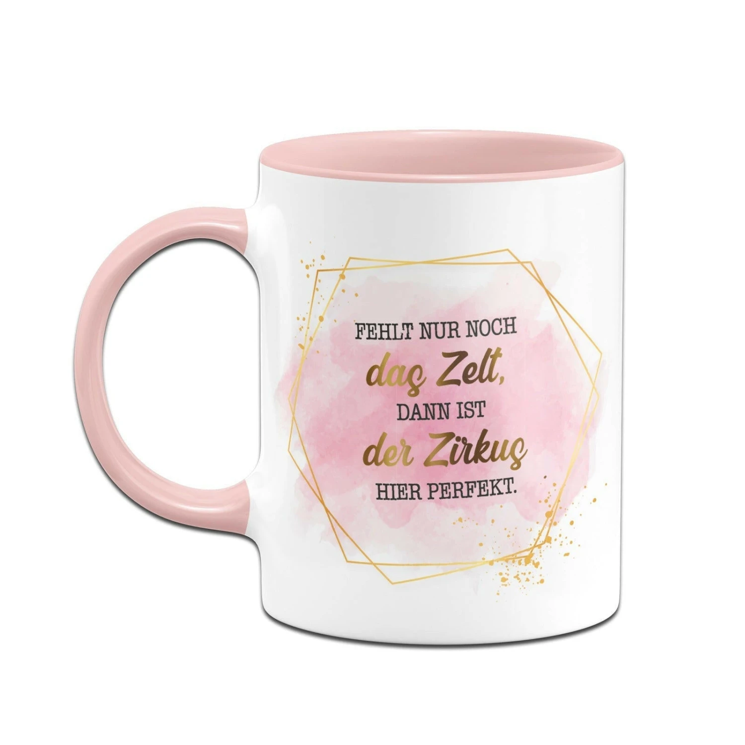 Tasse - Fehlt Nur Noch Das Zelt, Dann Ist Der Zirkus Hier Perfekt. - Lady Boss 4 Tasse - Fehlt Nur Noch Das Zelt, Dann Ist Der Zirkus Hier Perfekt. - Lady Boss – Bild 2