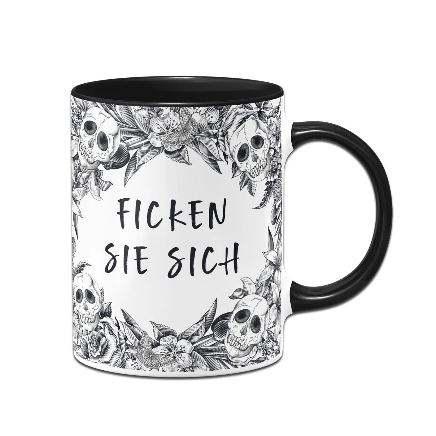Tasse - Ficken Sie Sich - Skull Statement 3 Tasse - Ficken Sie Sich - Skull Statement