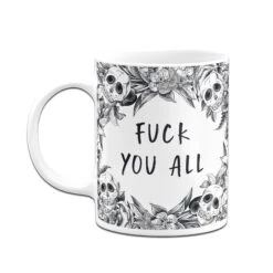 Tasse - Fuck You All - Skull Statement 12 Tasse - Fuck You All - Skull Statement -Geschenke Tassen Store bild tasse fuck you all skull statement 204487