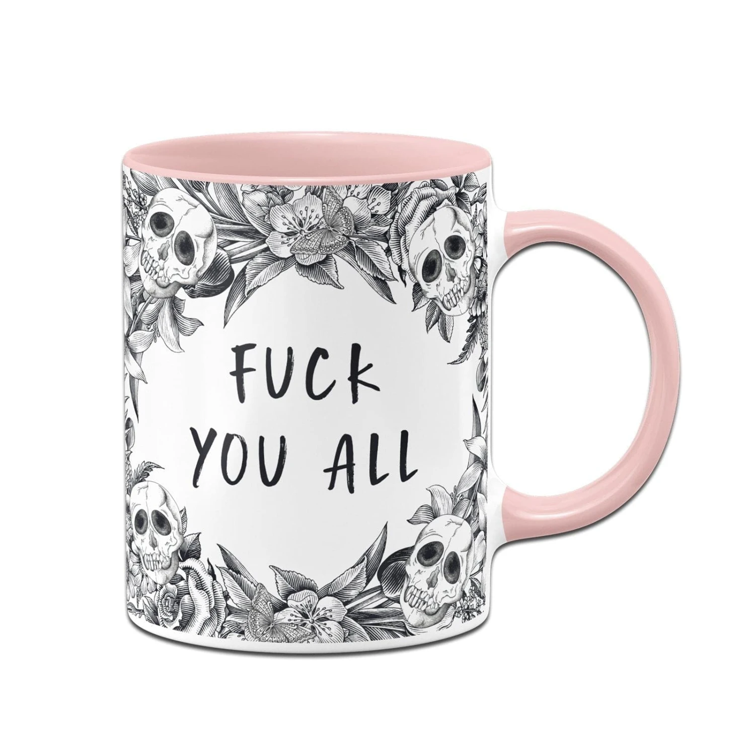 Tasse - Fuck You All - Skull Statement 7 Tasse - Fuck You All - Skull Statement – Bild 5