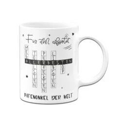 Tasse - Für Den Absolut Allerbesten Patenonkel Der Welt -Geschenke Tassen Store bild tasse fur den absolut allerbesten patenonkel der welt 610795