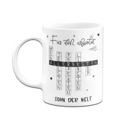 Tasse - Für Den Absolut Allerbesten Sohn Der Welt -Geschenke Tassen Store bild tasse fur den absolut allerbesten sohn der welt 903318
