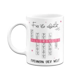 Tasse - Für Die Absolut Allerbeste Freundin Der Welt -Geschenke Tassen Store bild tasse fur die absolut allerbeste freundin der welt 316436