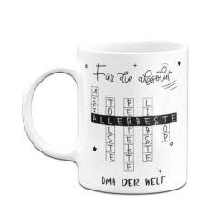 Tasse - Für Die Absolut Allerbeste Oma Der Welt -Geschenke Tassen Store bild tasse fur die absolut allerbeste oma der welt 887525